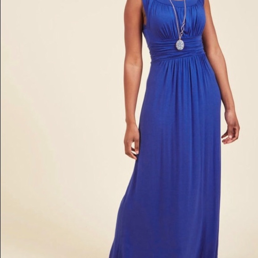 NWOT Cobalt Blue Maxi Dress